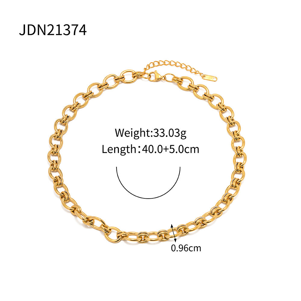 18K Gold Plated Chain Bracelet
