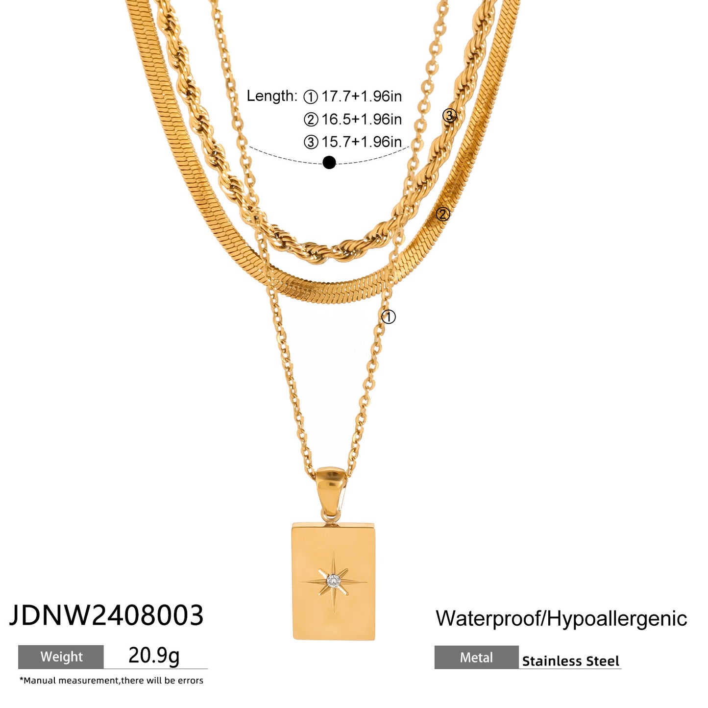 Raphaela Layered Gold Necklace