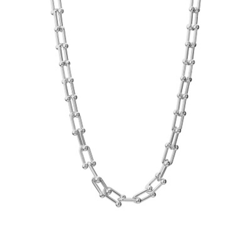 Simple U-shaped Bamboo Necklace