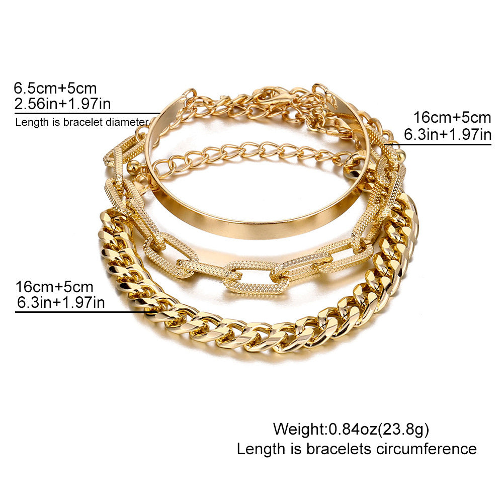 Vintage-inspired Simple Bracelet with Timeless Design, Ideal for Everyday Wear