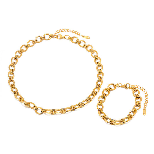 18K Gold Plated Chain  Bracelet
