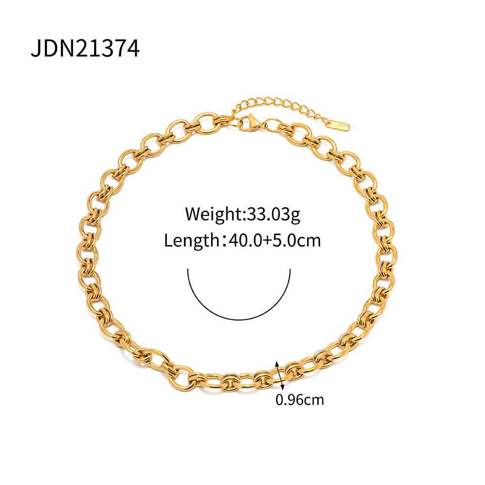 18K Gold Plated Bracelet - Elegant Chain Design for Every Occasion - Vizimy