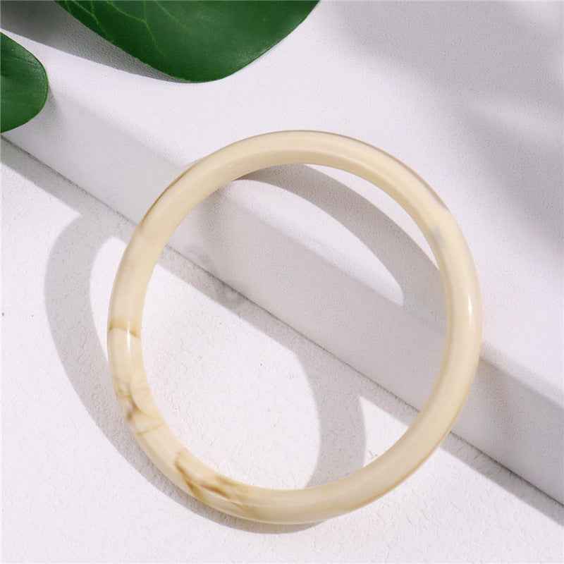 Geometric Acrylic Bracelet - Irregular Simple Design - Vizimy