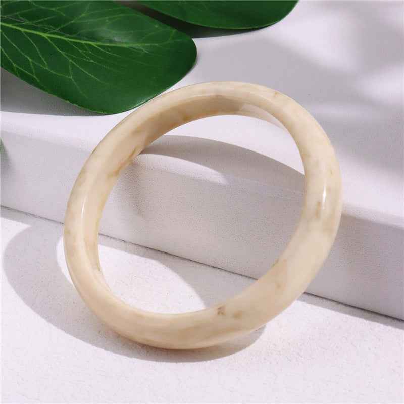 Geometric Acrylic Bracelet - Irregular Simple Design - Vizimy
