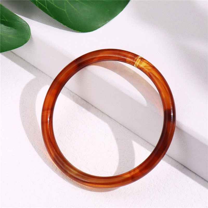 Geometric Acrylic Bracelet - Irregular Simple Design - Vizimy