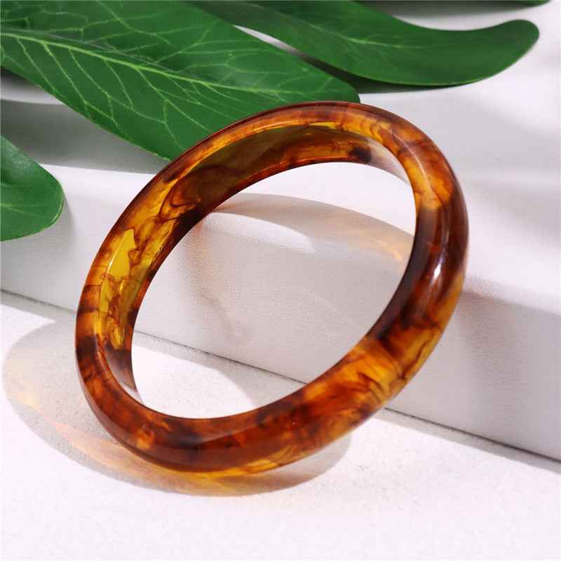 Geometric Acrylic Bracelet - Irregular Simple Design - Vizimy