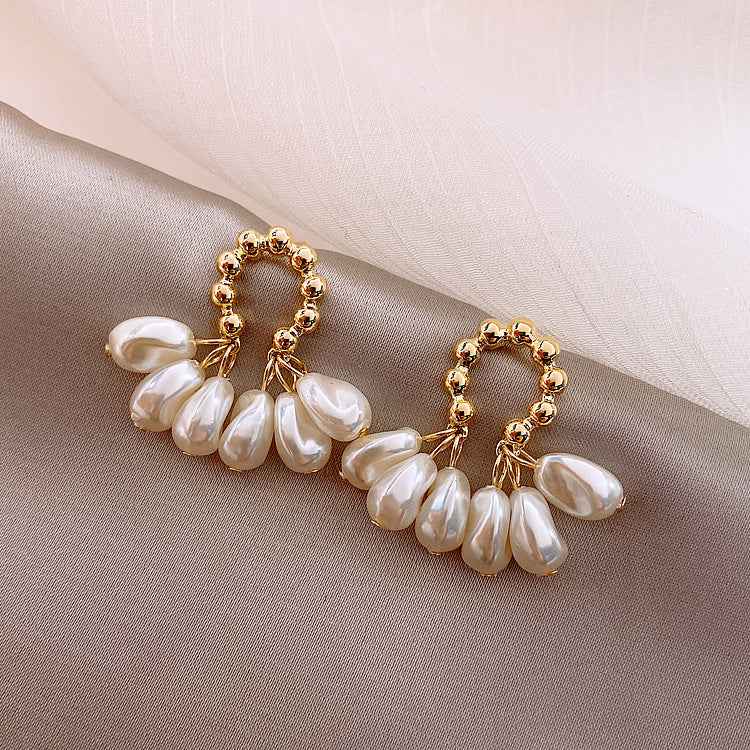 Baroque Pearl Earrings - Elegant Statement Jewelry for Every Occasion - Vizimy