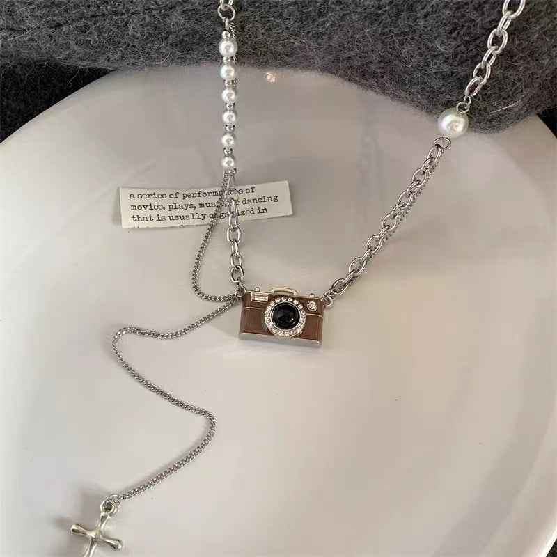 Fashion Retro Camera Necklace - Vintage-Inspired Jewelry for Photography Lovers - Vizimy