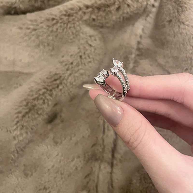 Cold Wind Water Drops Ring - Elegant and Unique Jewelry Piece - Vizimy