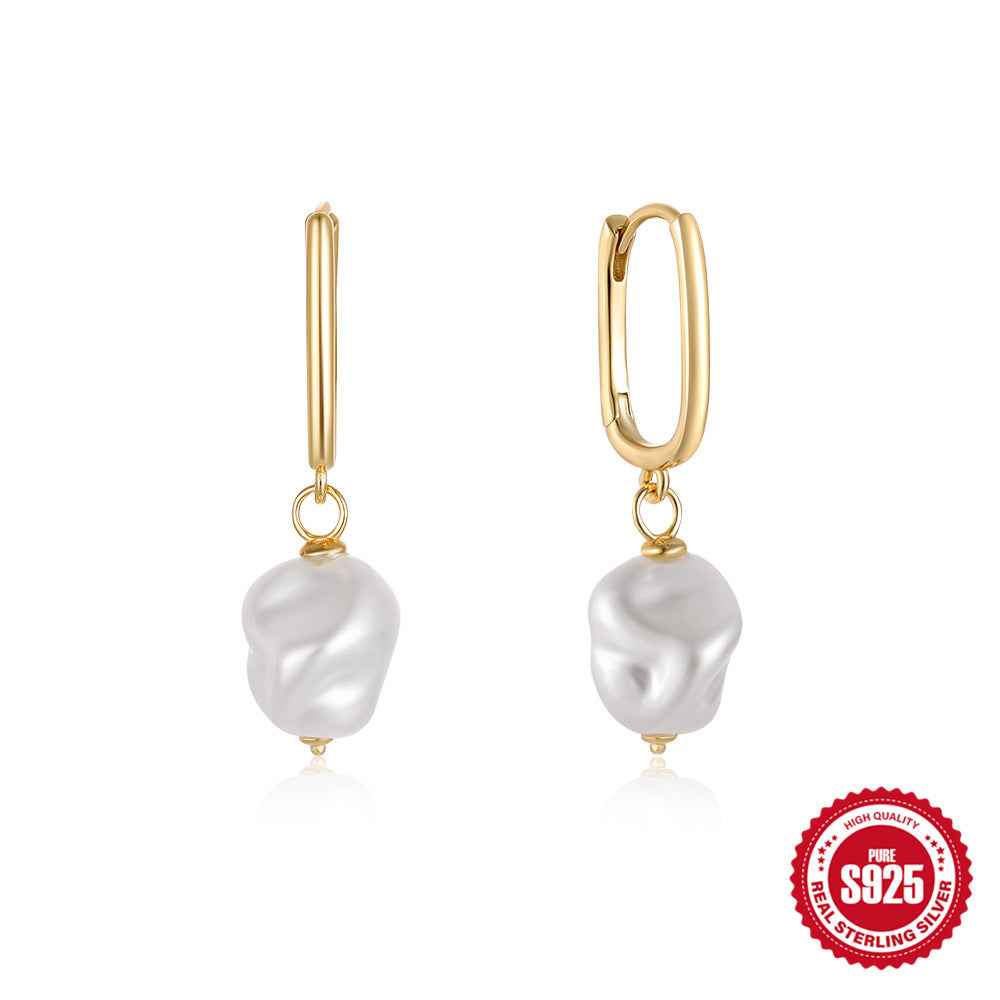 Denise Freshwater Pearl Earrings for Elegant Style and Timeless Beauty - Vizimy