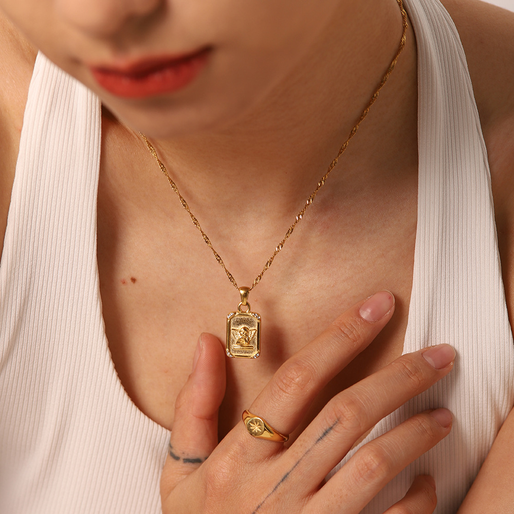 Eight Awn Star Necklace - Unique Celestial Pendant Jewelry - Vizimy