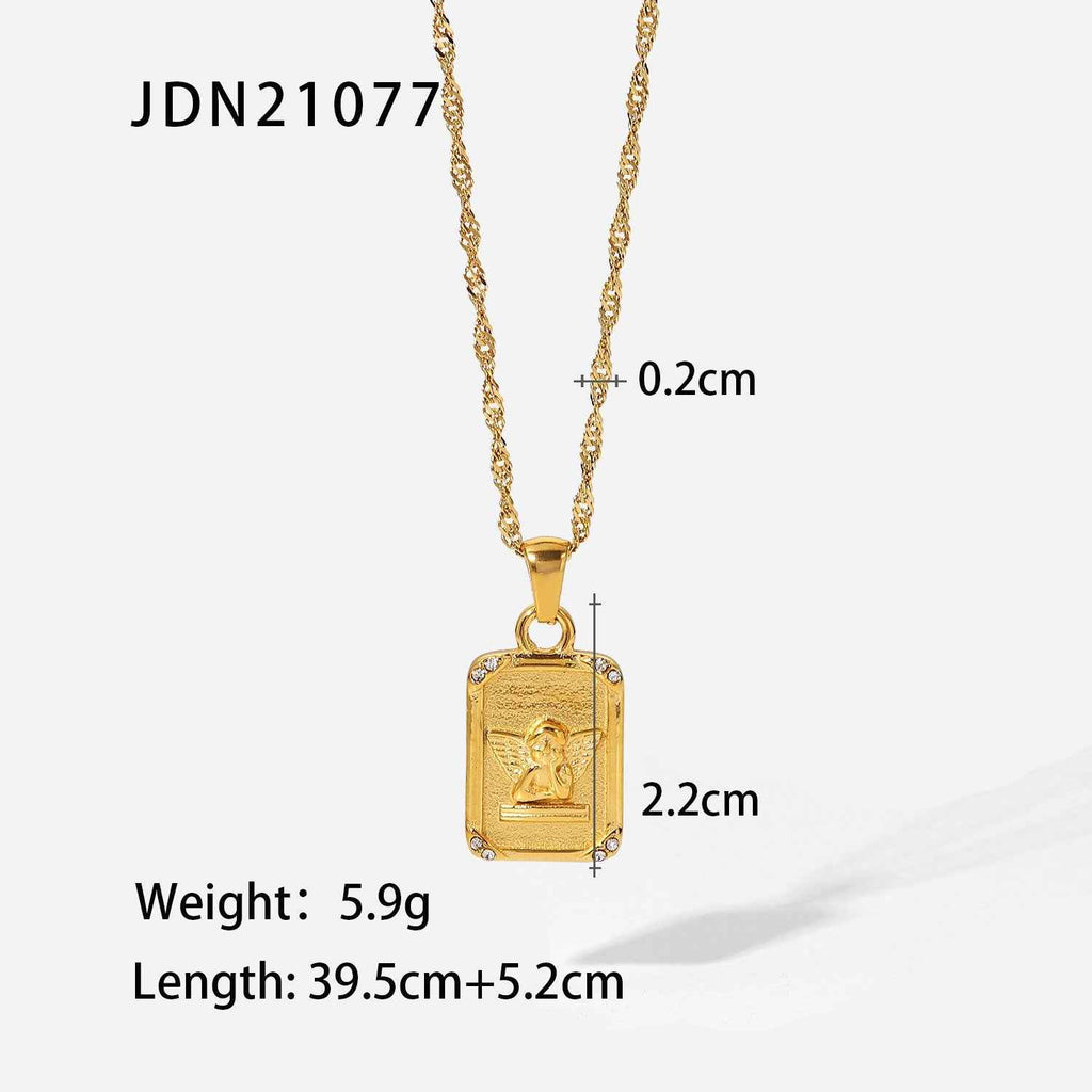 Eight Awn Star Necklace - Unique Celestial Pendant Jewelry - Vizimy