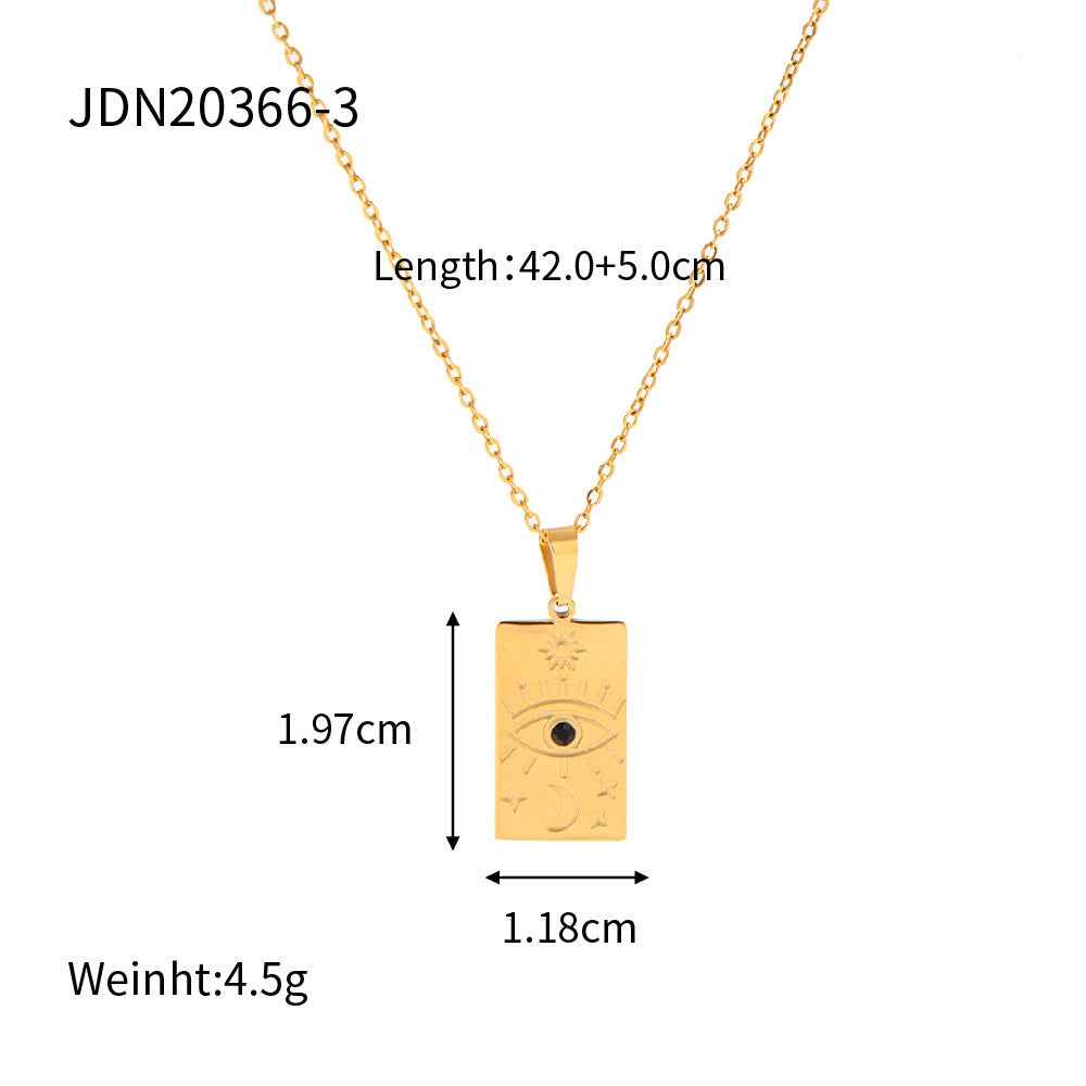 Eight Awn Star Necklace - Unique Celestial Pendant Jewelry - Vizimy