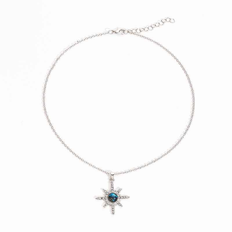 Fashion Star Pendant Necklace with Six-pointed Star Design for Trendy Style - Vizimy