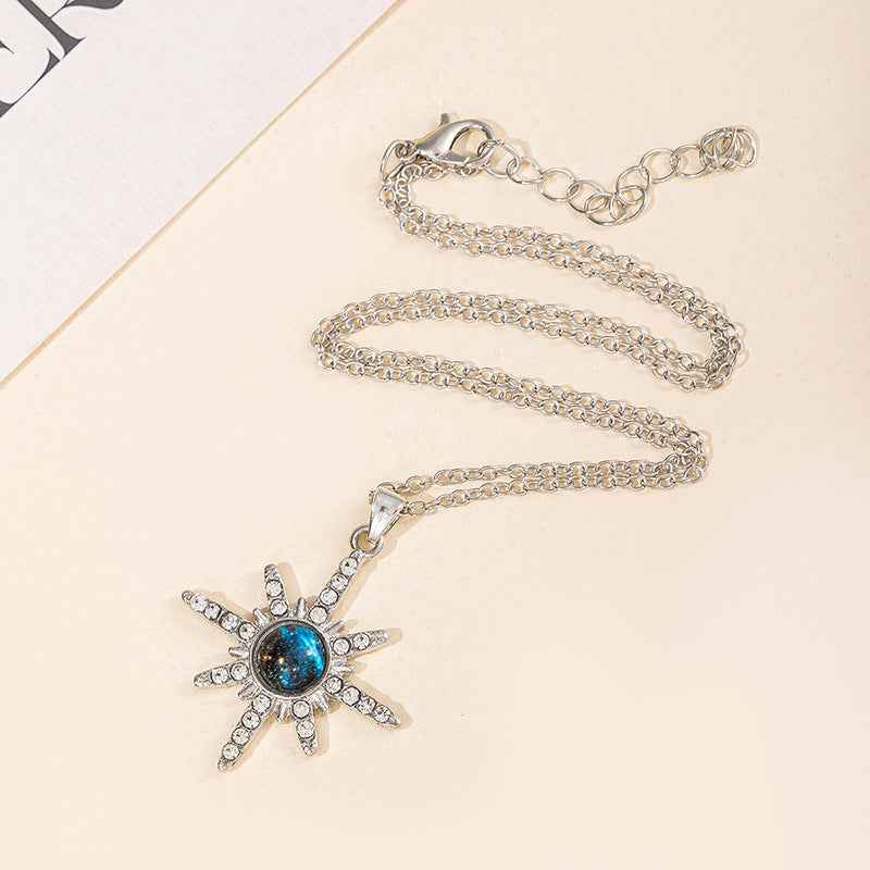 Fashion Star Pendant Necklace with Six-pointed Star Design for Trendy Style - Vizimy