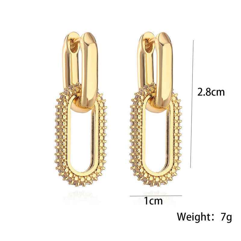 Denise Freshwater Pearl Diamond Oval Earrings for Timeless Elegance and Style - Vizimy