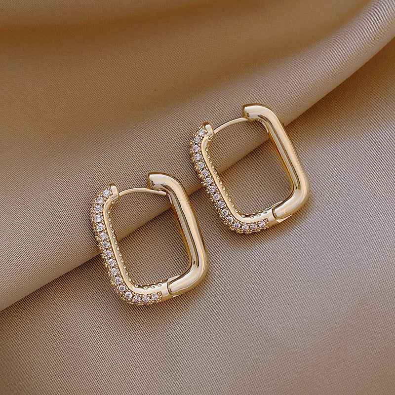 Geometric Square Earrings - Vizimy