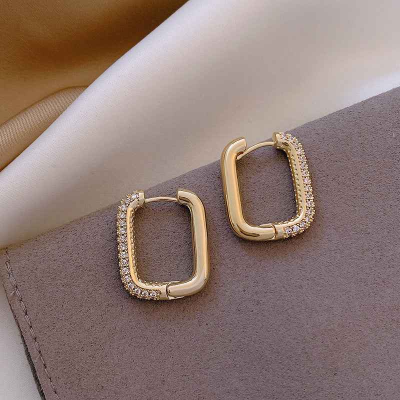 Geometric Square Earrings - Vizimy