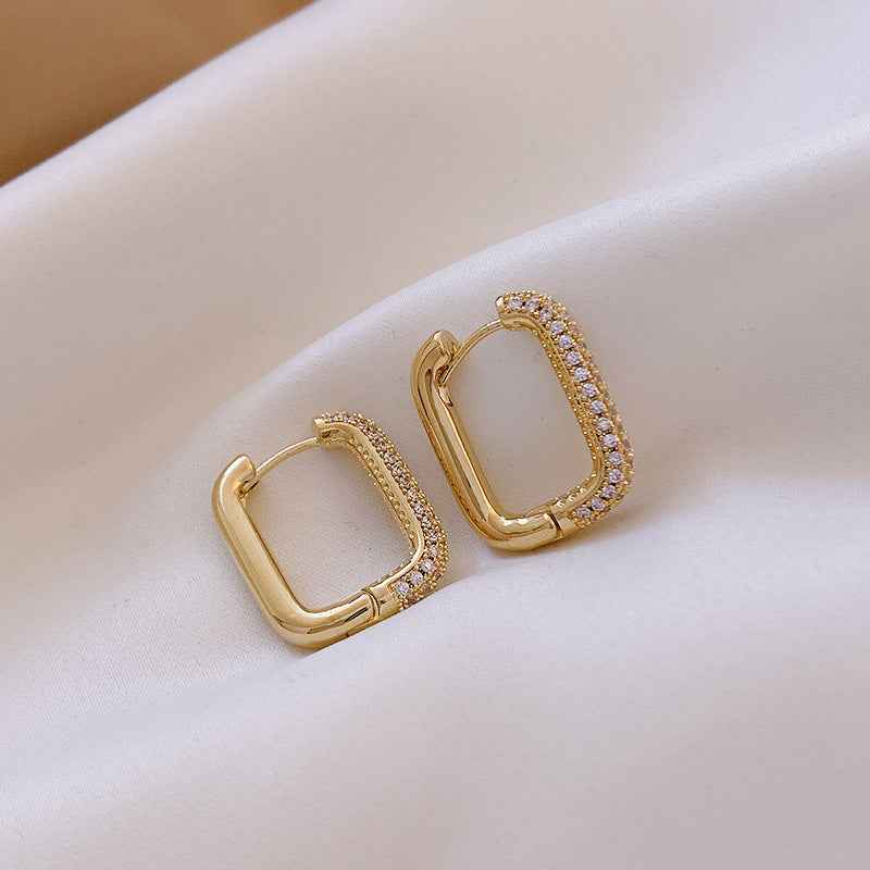 Geometric Square Earrings - Vizimy