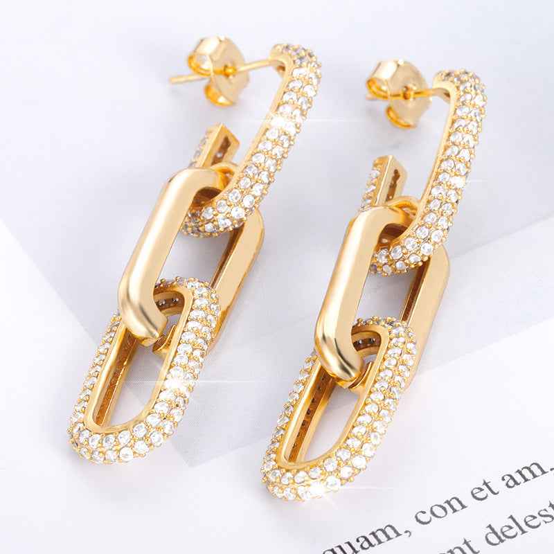Geometric Tassel Earrings - Trendy and Stylish Statement Jewelry - Vizimy