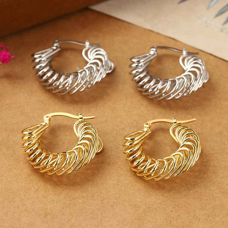 Irregular Temperament Earrings - Unique Artisan Jewelry for a Bold Look - Vizimy