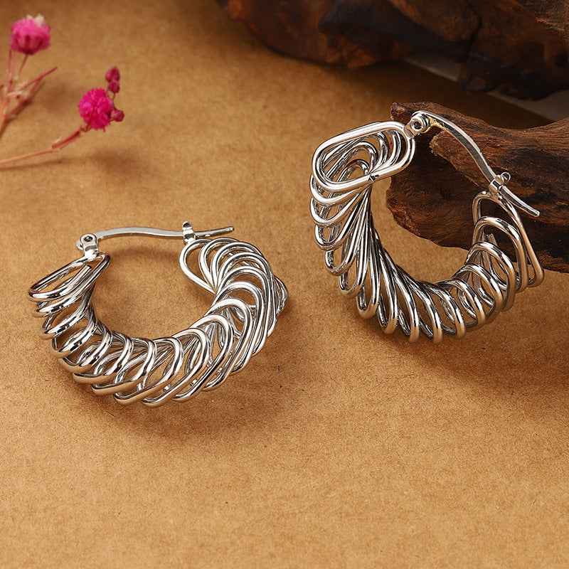 Irregular Temperament Earrings - Unique Artisan Jewelry for a Bold Look - Vizimy