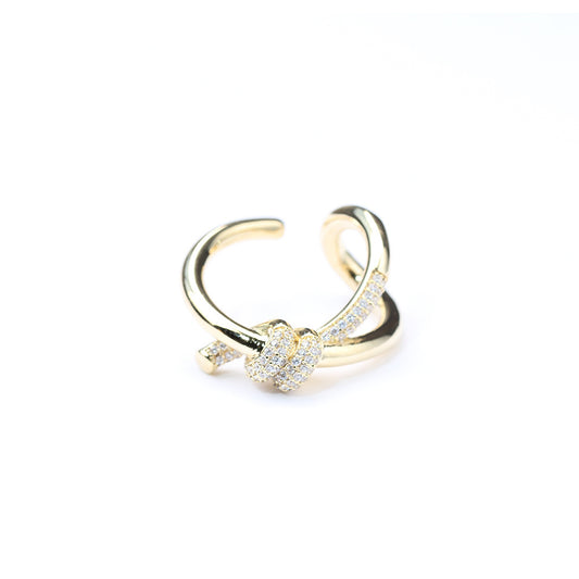 Knotted Adjustable Ring
