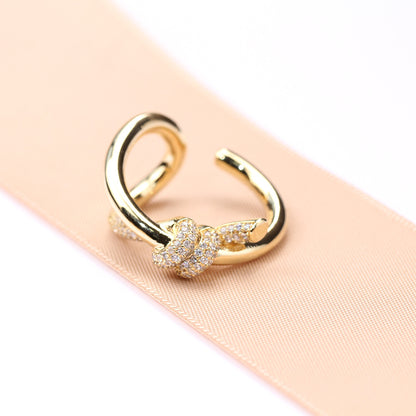 Knotted Adjustable Ring