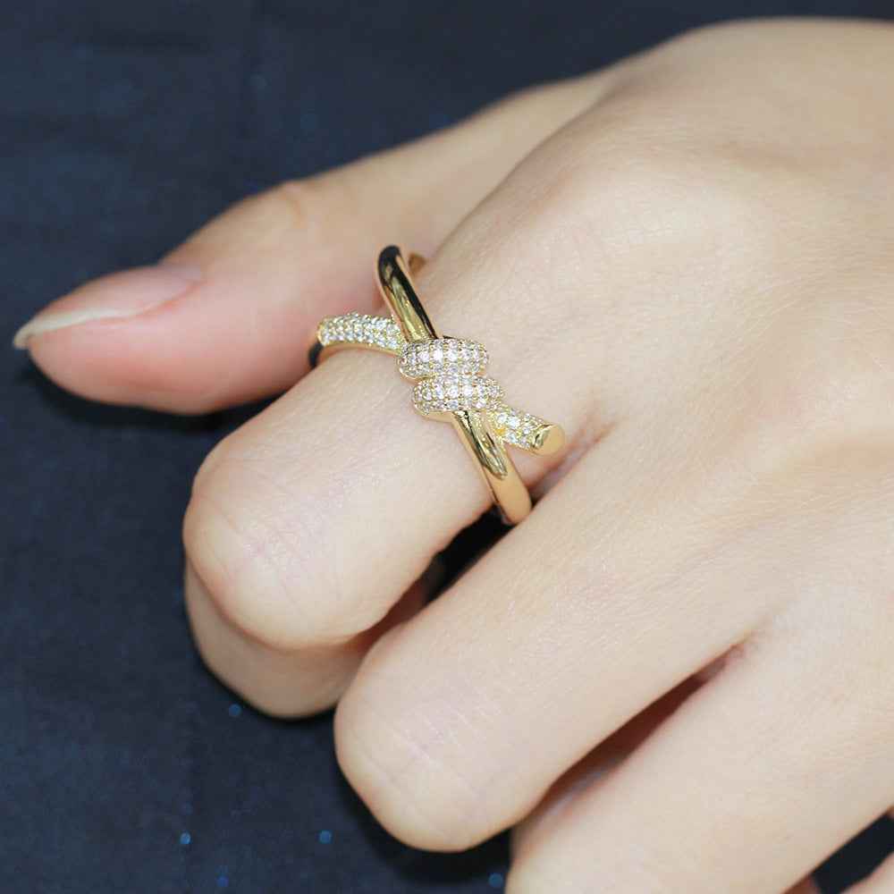 Knotted Adjustable Ring - Vizimy