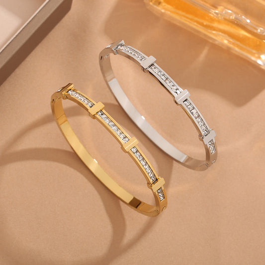Layer Geometric Bracelet