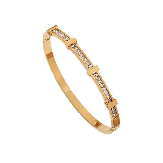 Layer Geometric Bracelet