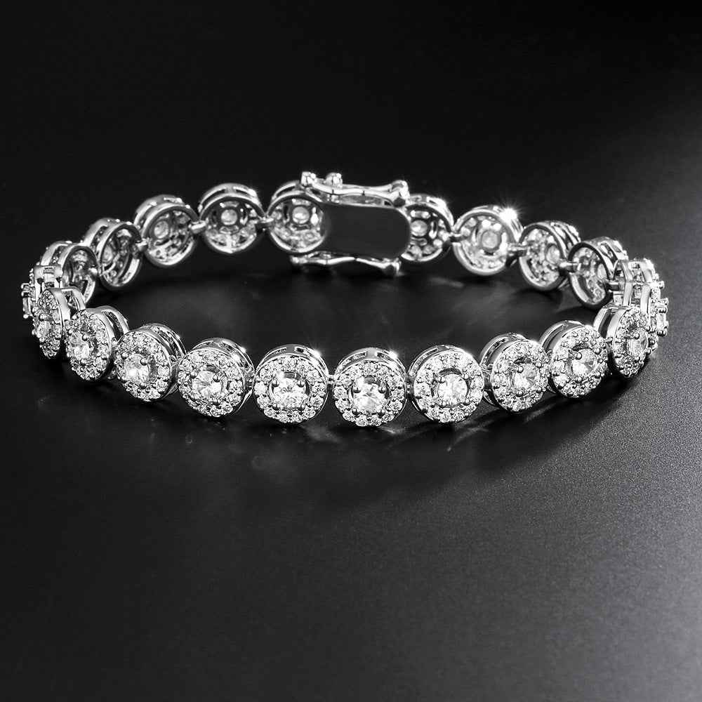 Knotted Adjustable Ring for Light Luxury Zircon Bracelet Style and Comfort - Vizimy