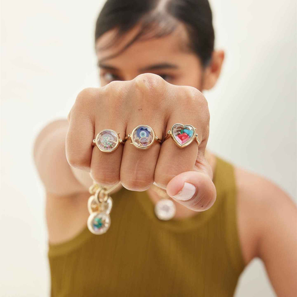 Vizimy™ Locket Rings - Elegant and Personalizable Jewelry for Cherished Memories - Vizimy
