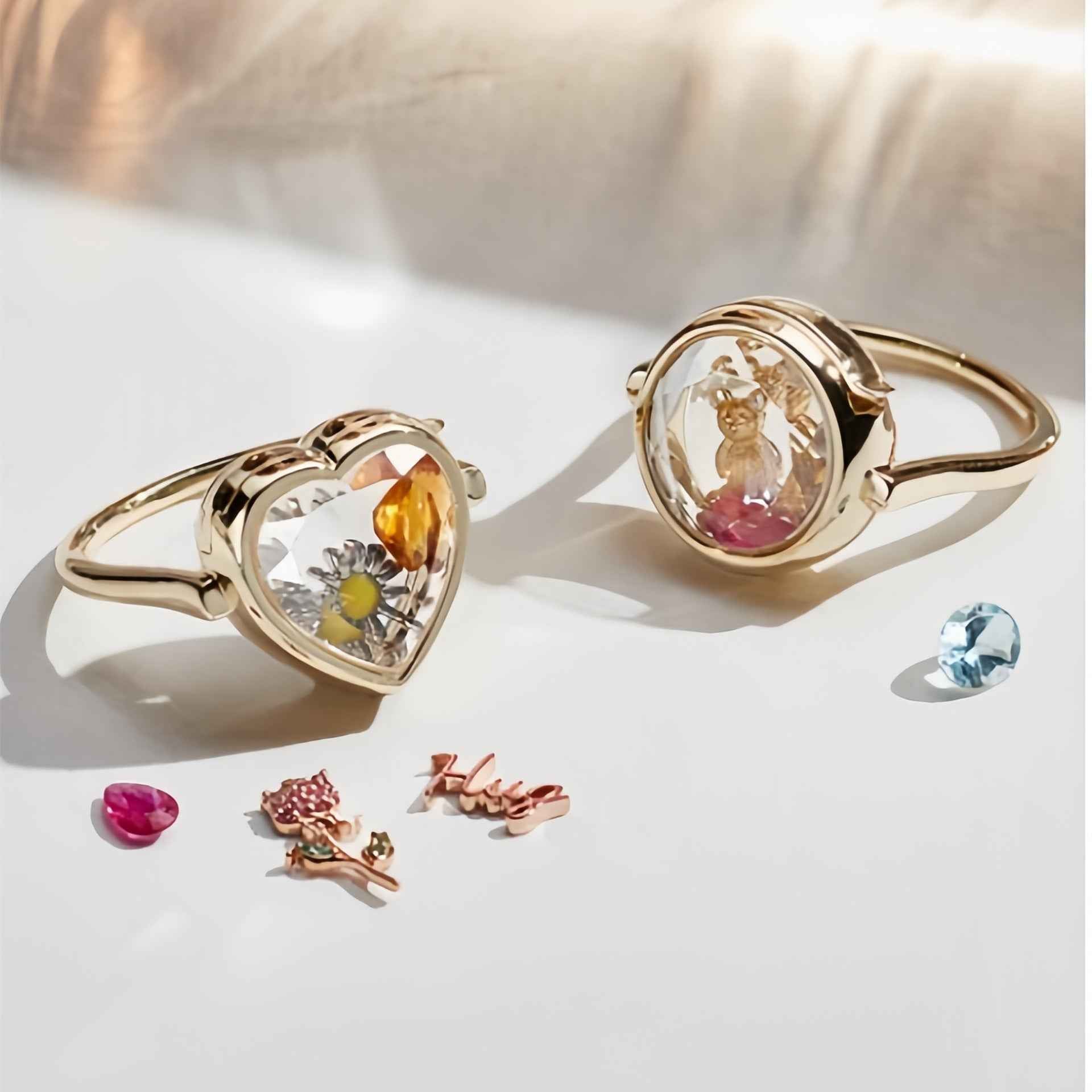 Vizimy™ Locket Rings - Elegant and Personalizable Jewelry for Cherished Memories - Vizimy