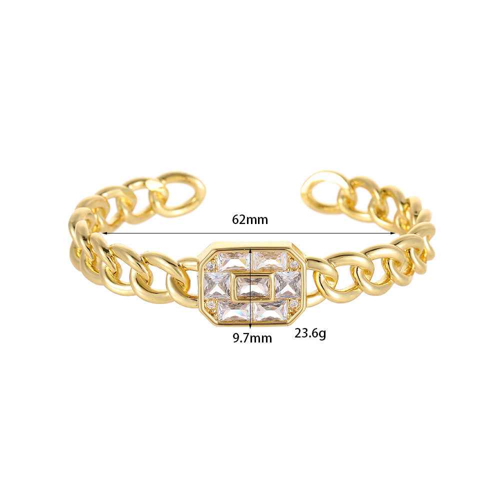 Micro-Inlaid Emerald Bracelet for Elegant Style and Luxury - Vizimy
