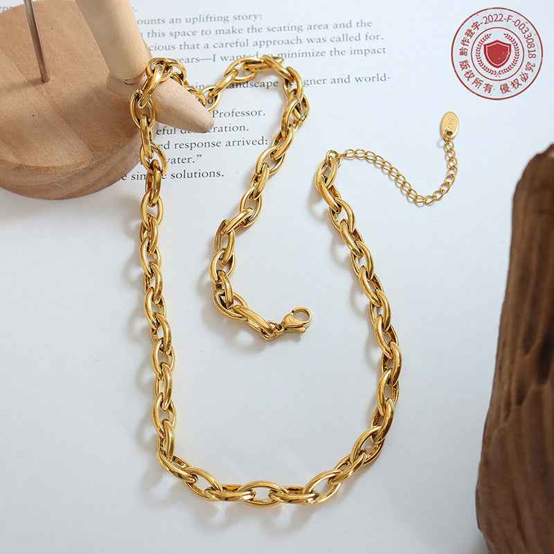 Niche Hip Hop Ornament Chain - Trendy Accessory for Fashion-Forward Style - Vizimy