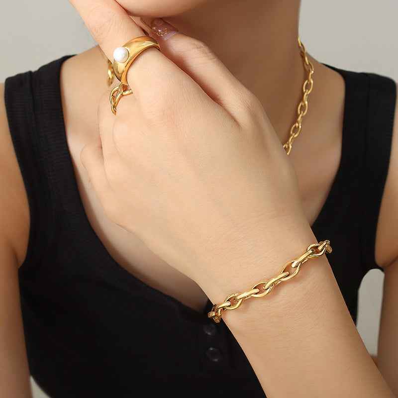Niche Hip Hop Ornament Chain - Trendy Accessory for Fashion-Forward Style - Vizimy