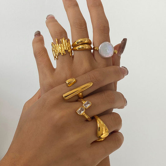 Niche Light Luxury Ring