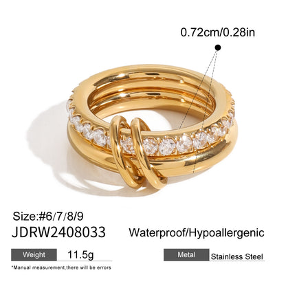 Niche Light Luxury Ring