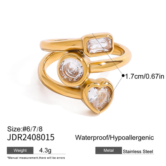 Niche Light Luxury Ring