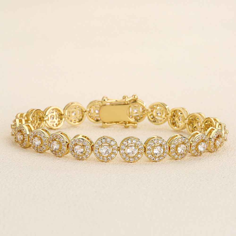 Knotted Adjustable Ring for Light Luxury Zircon Bracelet Style and Comfort - Vizimy