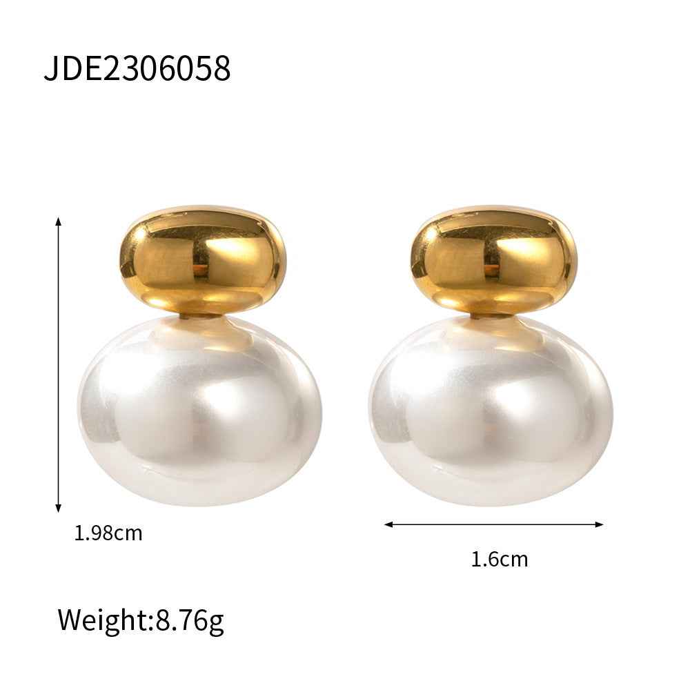 Pearl Stud Earrings - Timeless Elegance for Every Occasion - Vizimy