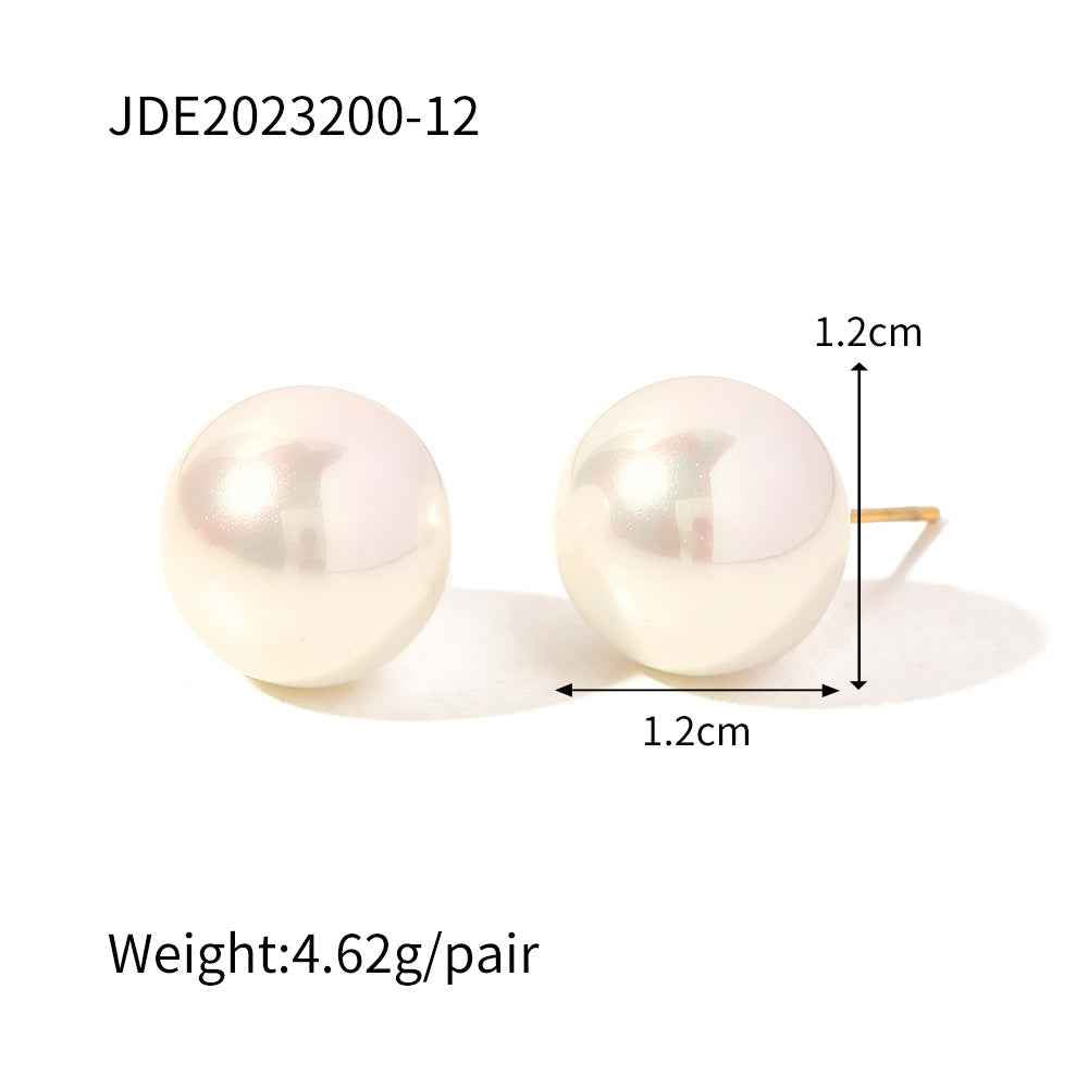 Pearl Stud Earrings - Timeless Elegance for Every Occasion - Vizimy