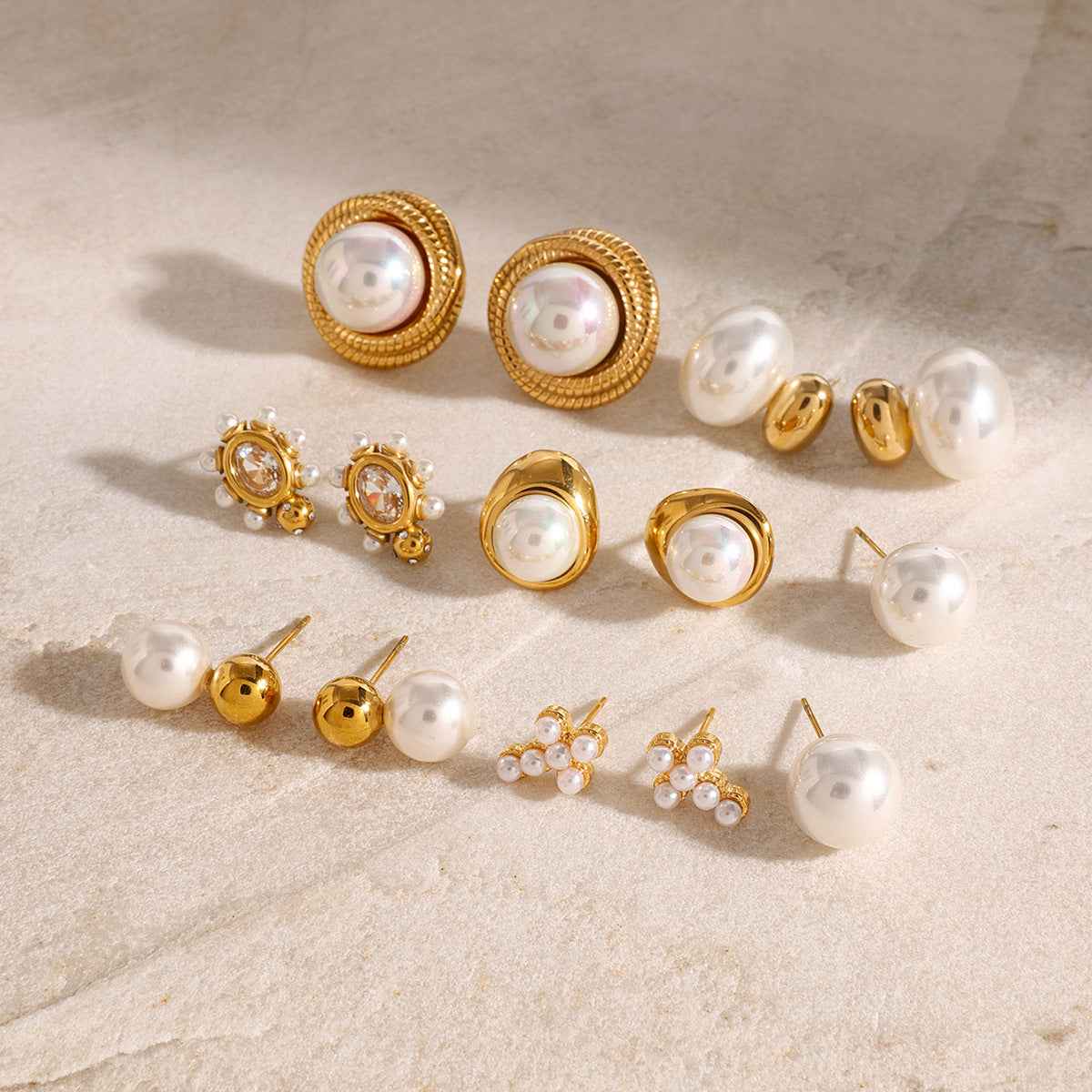 Pearl Stud Earrings - Timeless Elegance for Every Occasion - Vizimy