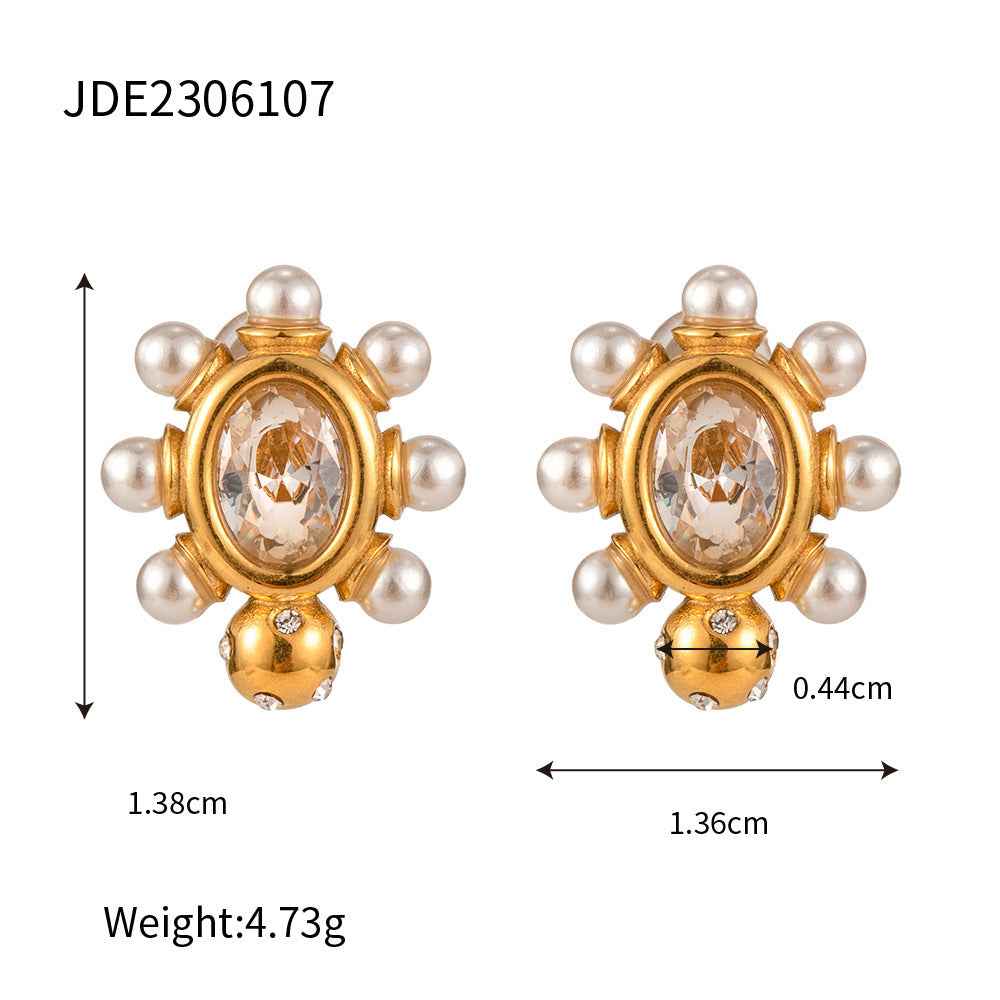 Pearl Stud Earrings - Timeless Elegance for Every Occasion - Vizimy