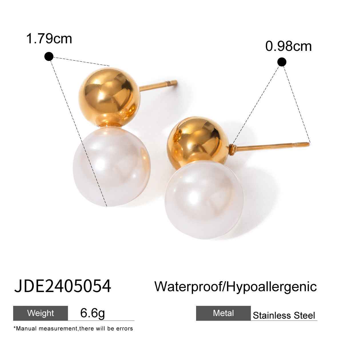Pearl Stud Earrings - Timeless Elegance for Every Occasion - Vizimy