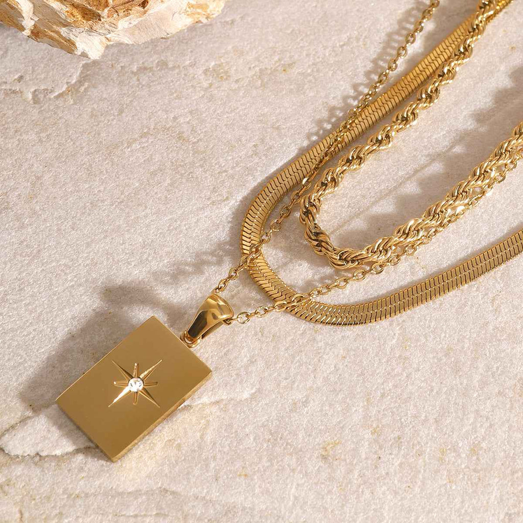 Raphaela Layered Gold Necklace - Vizimy