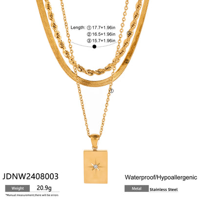 Raphaela Layered Gold Necklace