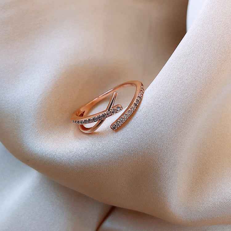 Small Simple Single Ring - Elegant Niche Jewelry - Vizimy