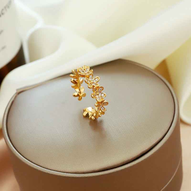 Small Simple Single Ring - Elegant Niche Jewelry - Vizimy